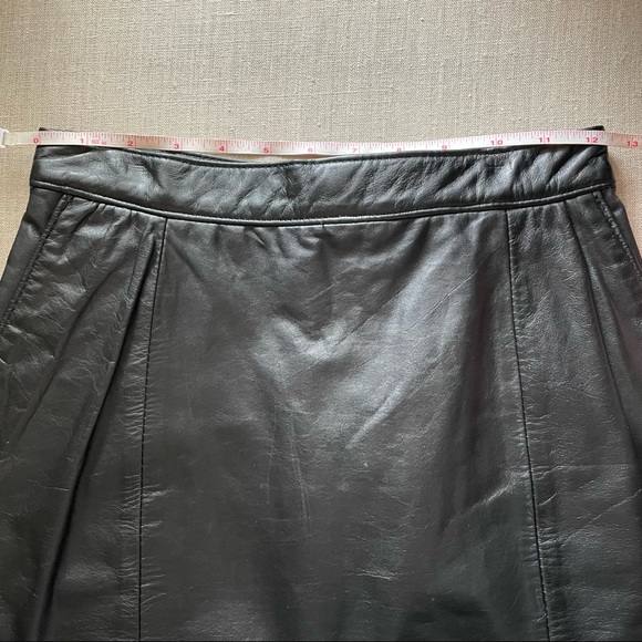 J. Percy for Marvin Richards Leather Skirt 8 (4) - Picture 7 of 11